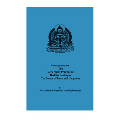 Amitayus Commentary Cover